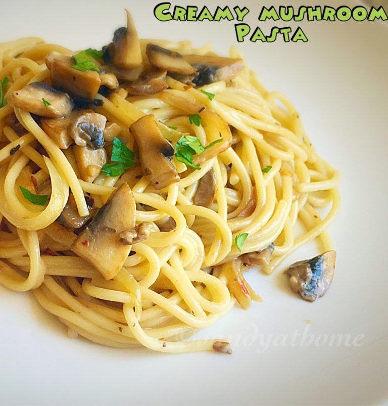 creamy-mushroom-spaghetti-recipe-how-to-make-mushroom-spaghetti-sandhya-s-recipes