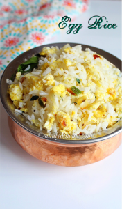egg rice, guddu rice