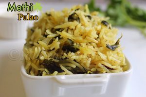 Methi pulao