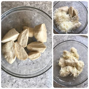 Garlic pull apart rolls