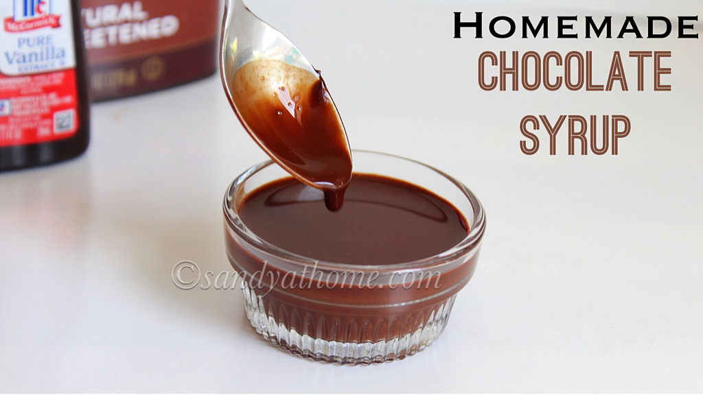 Chocolate syrup, Homemade Chocolate syrup, 5 Minutes Chocolate syrup ...