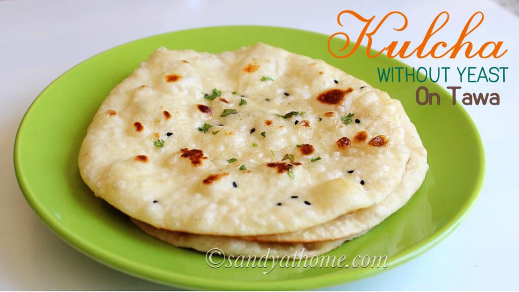 Kulcha Recipe Plain Kulcha Without Yeast Plain Kulcha Sandhyas Recipes