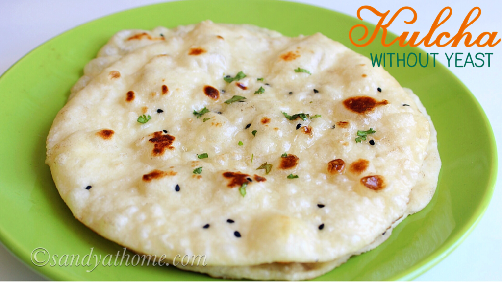 Kulcha Recipe Plain Kulcha Without Yeast Plain Kulcha Sandhyas Recipes