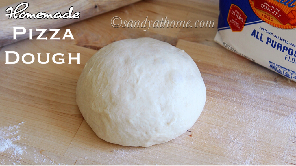 Pizza dough recipe, How to make Pizza dough - Sandhya's recipes