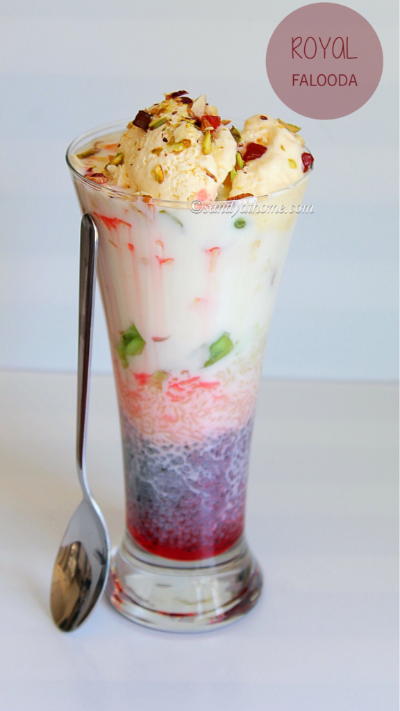 Royal Falooda Falooda Recipe Falooda Ice Cream Recipe Sandhyas Recipes