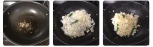 saute onion for egg curry