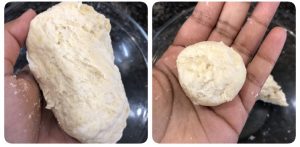 Badusha dough is ready