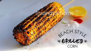 indian grilled corn, grilled corn