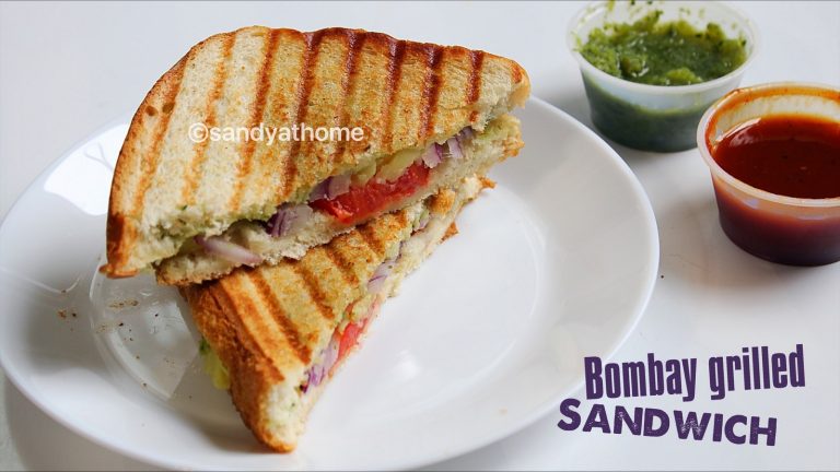 Bombay Sandwich Recipe, Bombay Grilled Sandwich - Sandhya's Recipes