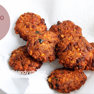 Prawn vadai recipe, Era vadai, Prawn fritters - Sandhya's recipes