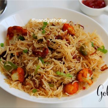 Egg rice recipe, Guddu rice, How to make egg rice - Sandhya's recipes