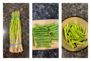 asparagus bajji