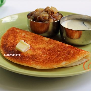 Rajma dosa, Kidney bean dosa recipe - Sandhya's recipes