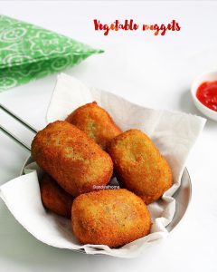 homemade vegetable nuggets
