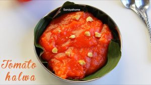 tomato halwa recipe