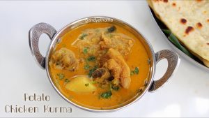 chicken kurma with potato