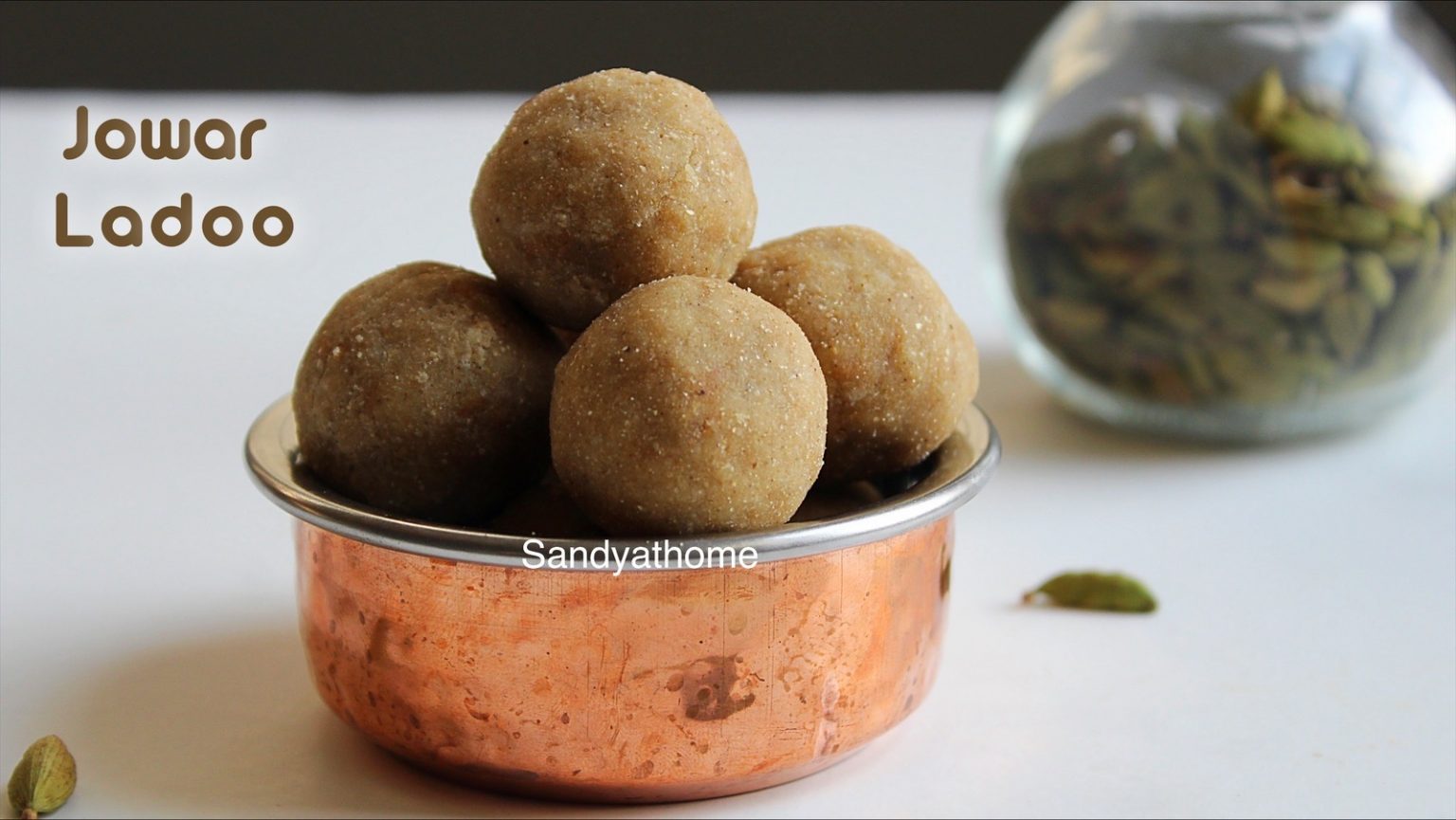 Jowar Ladoo Recipe, Sorghum Ladoo, Cholam Ladoo - Sandhya's Recipes