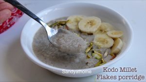millet flakes porridge recipe