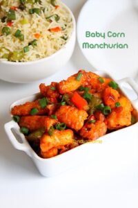 baby corn manchurian