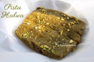 Pista halwa, Pistachio halwa