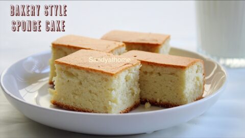 Vanilla Sponge Cake Eggless without Curd and Condensed Milk | Sponge Cake -  YouTube