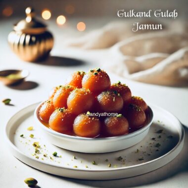 How to make Gulkand Gulab Jamun